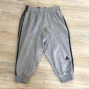 Adidas Cropped 3/4 Length Sweatpants